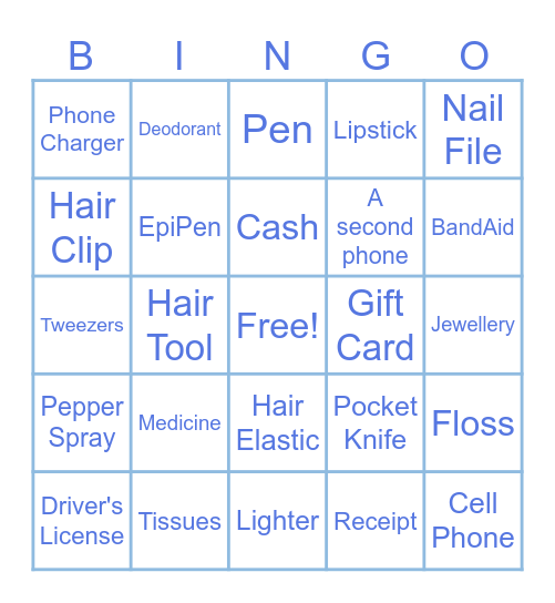 Vanessa Kombuistee Bingo Card