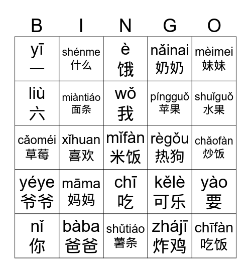 Review Elson Bingo Card