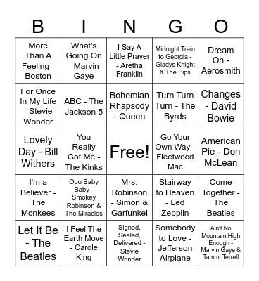 Respite Bingo 2 Bingo Card