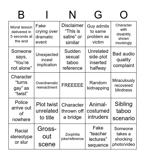 Tomorrow's Teachings - Mag Bingo Card