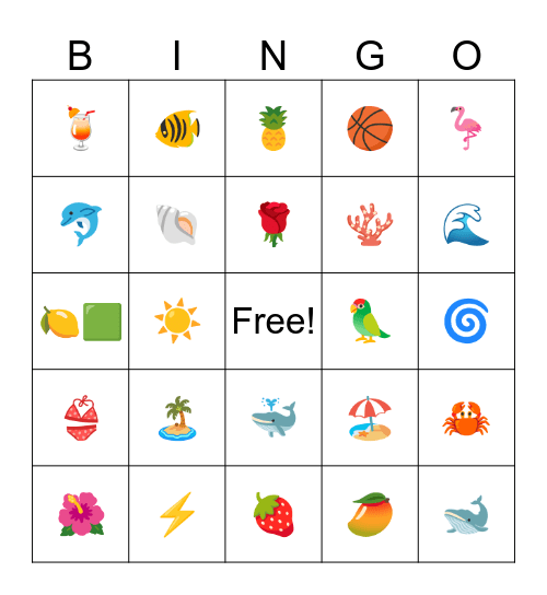 🌺 Shasta Island Bingo Bash 🌺 Bingo Card