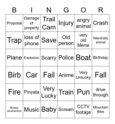 Daily Dose Of Internet Bingor Bingo Card