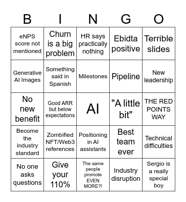 RP 27/10/2025 Bingo Card