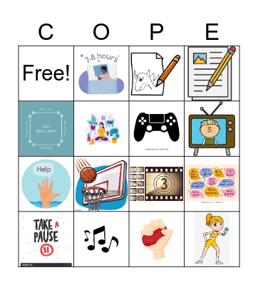 ACTIVITIES Bingo Card
