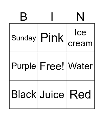 What's your favorite Bingo Card