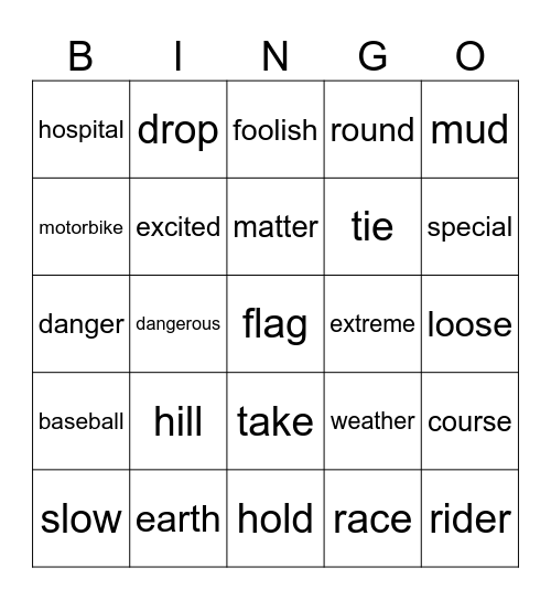 B2 U 2 Bingo Card