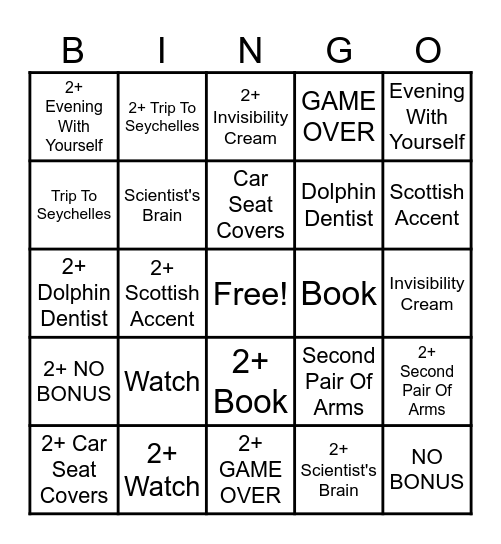 Gaming Bingo - #15 - MegaRace Bingo Card