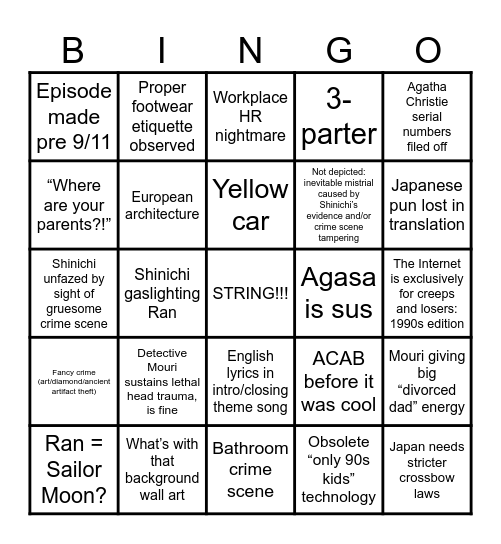 Feel your heart Bingo Card