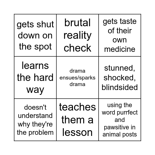 bored panda title cliches bingo Card