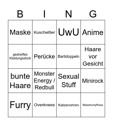 Transenbingo Card