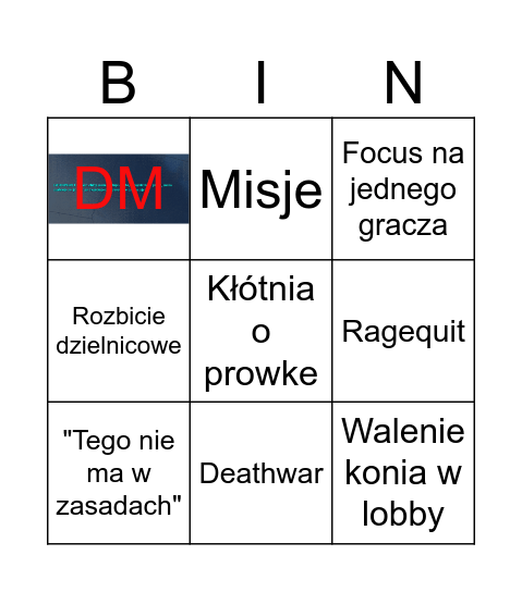 Europkowe Spoceńce Bingo Card