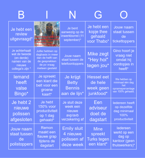 Heemzaethe Bingo Card