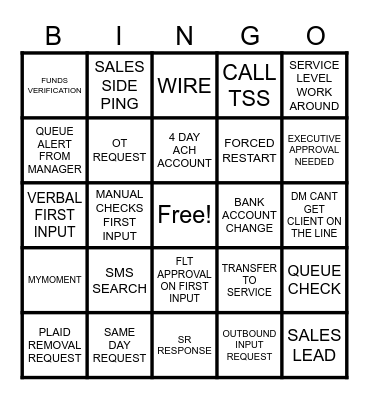 JULY MONTH END FY 26 Bingo Card