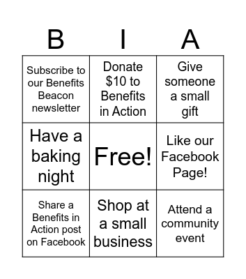 Missing Piece Mingle Bingo Card