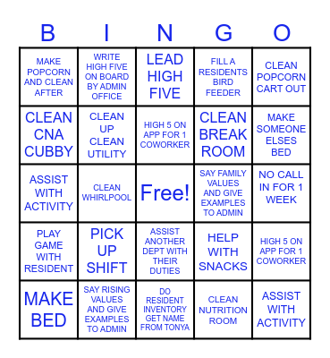 SUMMER FUN Bingo Card