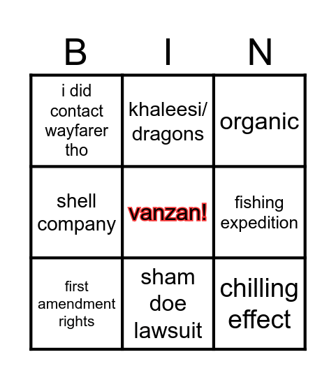 baldoni CC MTQ Bingo Card