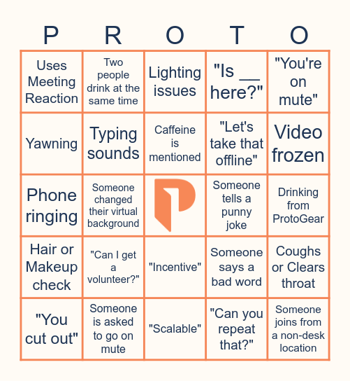 AR Retreat Virtual Bingo 2025 Bingo Card
