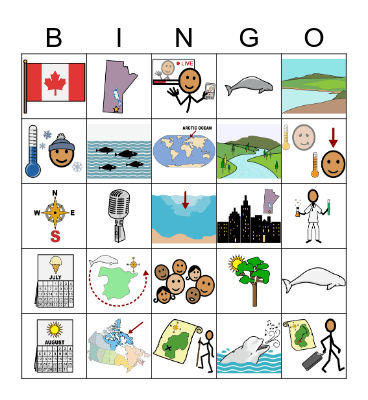 Beluga Whale Migration Bingo Card