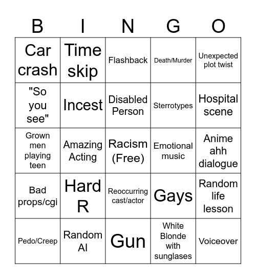 Tomorrow's Teaching Bingo Card