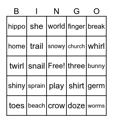 EC Units 1 - 6 BINGO Card