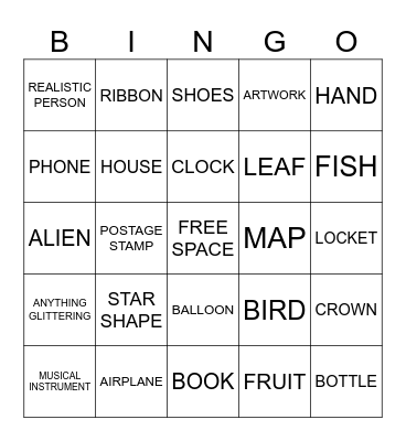 Sticker Swap Bingo #3 Bingo Card