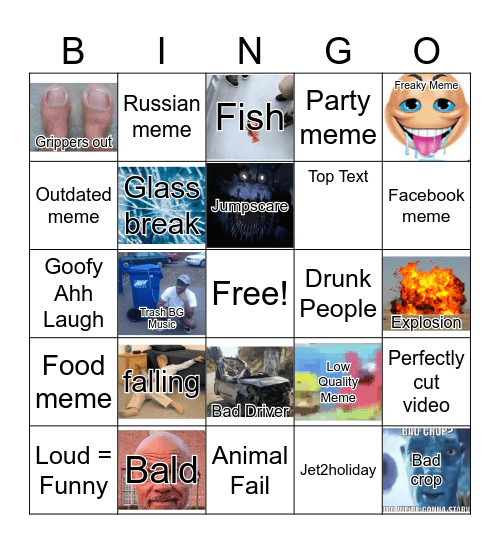 StanleyMOV Unusual Bingo 3 Bingo Card