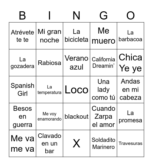 BINGO JUBIL-HADAS Bingo Card