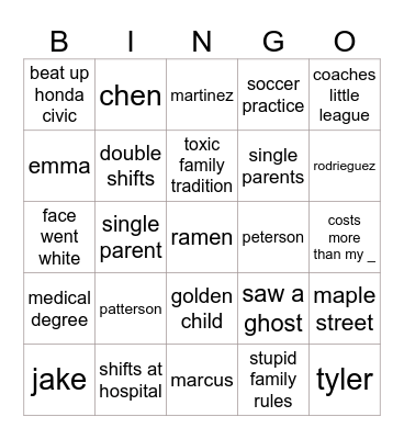 ai yt reddit story bingo Card