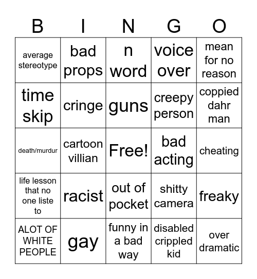 tomorrow teach Bingo Card