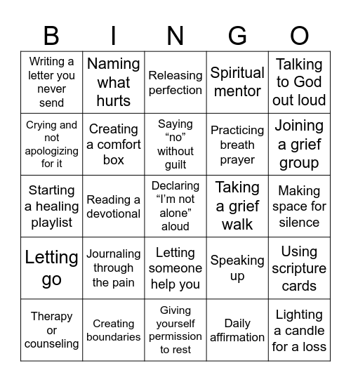 TOOLS FOR WHEN I BREAK  & IT'S OK        DR. TINA SCOTT (215) 519-2531 Bingo Card