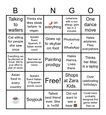 Caringo Bingo Card