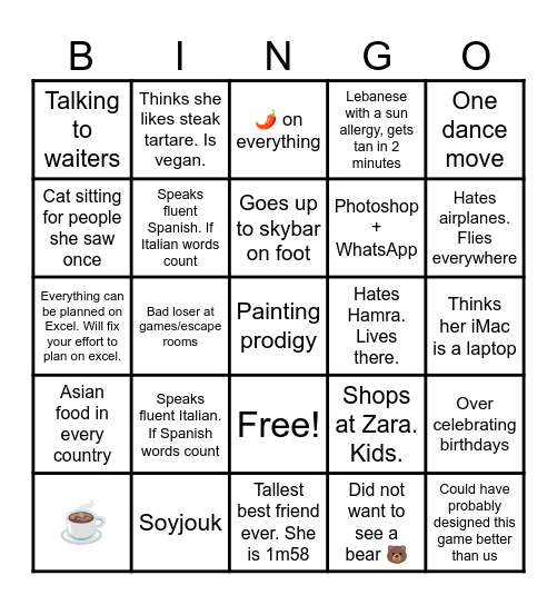 Caringo Bingo Card