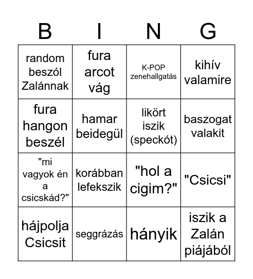 Mordekaiser Bingo Card
