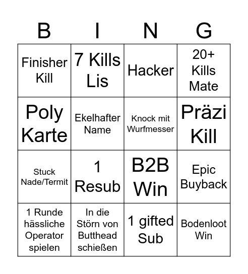 𝔠𝔬𝔪𝔪𝔲𝔫𝔦𝔱𝔶 𝔟𝔦𝔫𝔤𝔬 Bingo Card