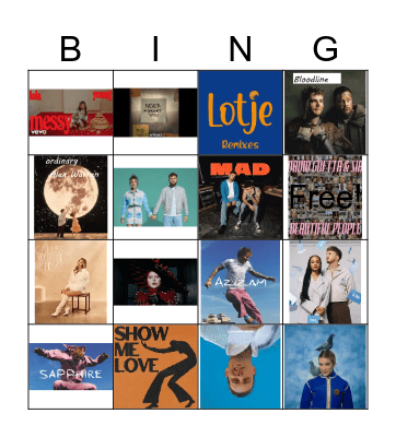 Top 50 2025 Bingo Card