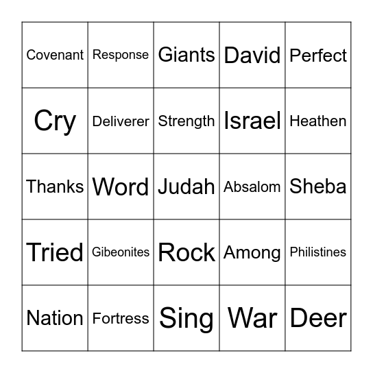 7.27.25 Bingo Card