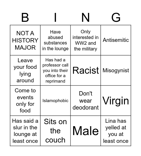 1115 Boylan Bingo Card