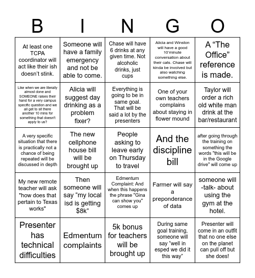 2025 #2 Bingo Card
