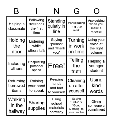 Pause for PAWS Bingo Card