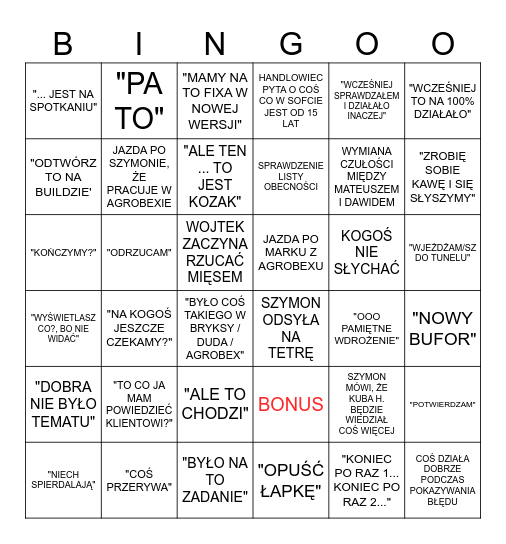 KONSULTANCI BINGO Card