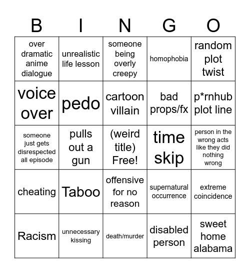 Tomorrow's Teaching Bingo Card