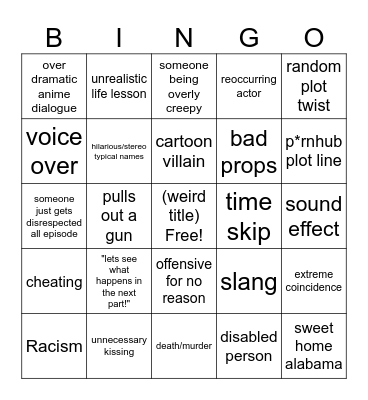 Tomorrow's Teaching Bingo Card