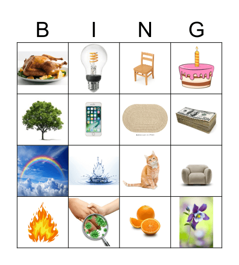 Matter or Not Bingo Card