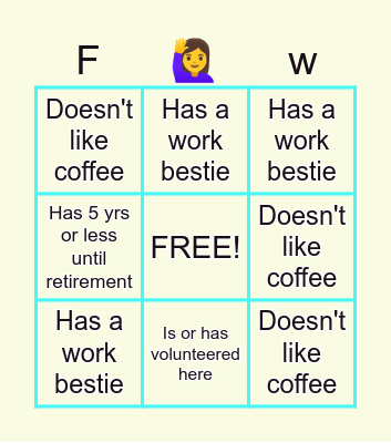 Ice Cream Social Bingo Card