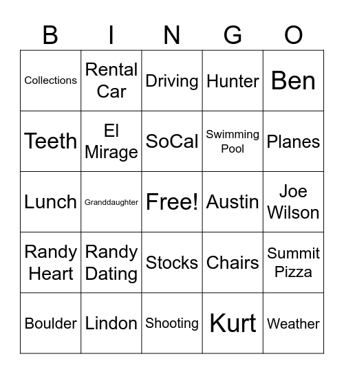 Randy_Palooza Bingo Card