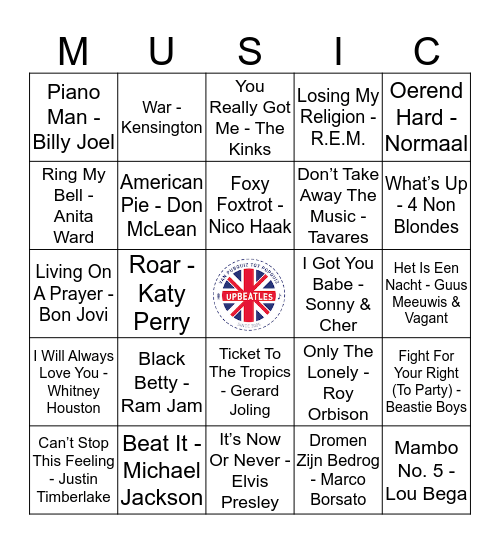 Ronde 1 #8 Bingo Card