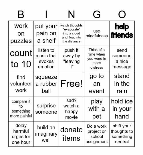 ACCEPTS Bingo Card