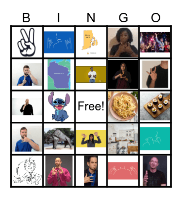 ASL BINGO Card