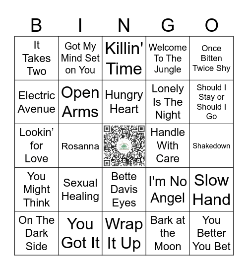 Round Two Bingo Card