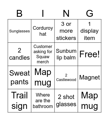 Logo/Ktee Bingo Card